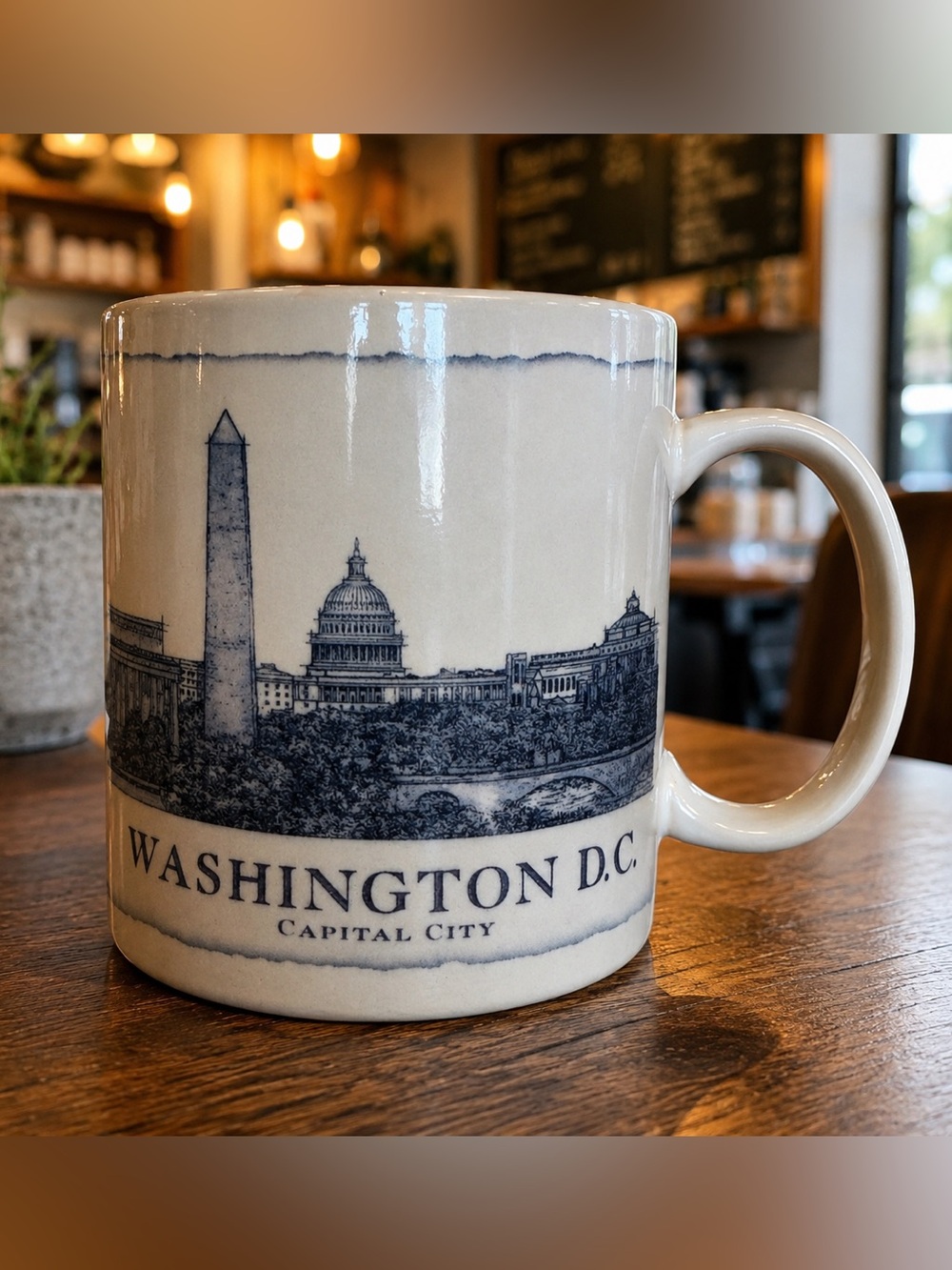 Starbucks SKYLINE Washington DC Mug 2008 "ARCHITECTURE" Series‎